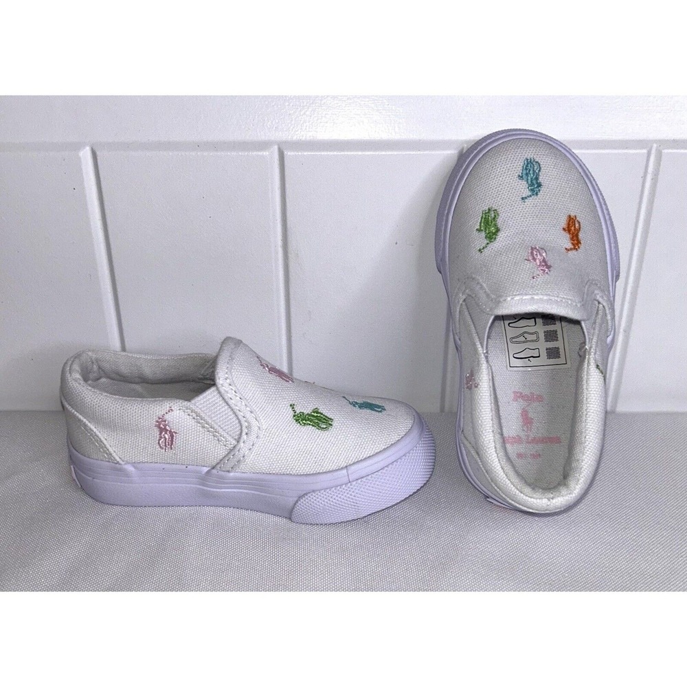Polo Keaton Slip On Infant/Toddler Shoes Size 5
